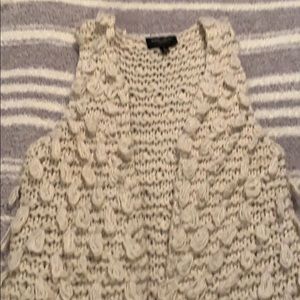 Adorable cream vest
